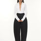 Aly White Cotton Shirt
