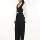 Barrey Black Cotton Pant