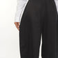 Barrey Black Cotton Pant