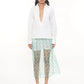 Aly White Cotton Shirt