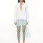 Orga Printed Organza Skirt