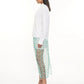 Aly White Cotton Shirt