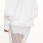 Orga White Organza Skirt