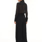 Tux Black Georgette Shirt