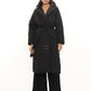 Ciaga Black Cotton Puffer Jacket