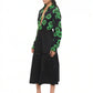 Aria Black Cotton Skirt