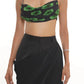 Ari Black Banana Crepe Cotton Twill Skirt