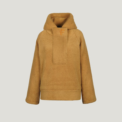 Sherpa Hooded Monogram Blouson