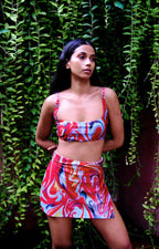 Cayenne Wave Bikini Box Top