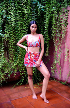 Cayenne Wave Bikini Box Top