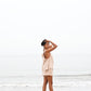 Odessa Elasticated Shorts - Beige