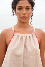 Noir Halter Top - Beige