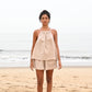 Odessa Elasticated Shorts - Beige