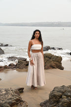 Verve Maxi Skirt - Beige