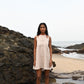 Zoe Tie-up Dress - Beige