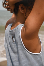 Lauren Halter Asymmetrical Top - Blue