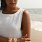 Eda Patch Dress- Blue