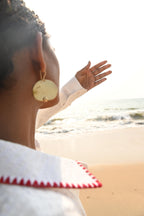 Coco Patch Shirt- Red