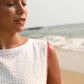 Eda Patch Dress - Red