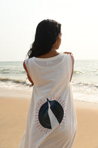 Eda Patch Dress - Red