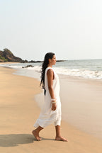 Eda Patch Dress - Red