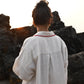 Irena Embroidered Shirt - Beige
