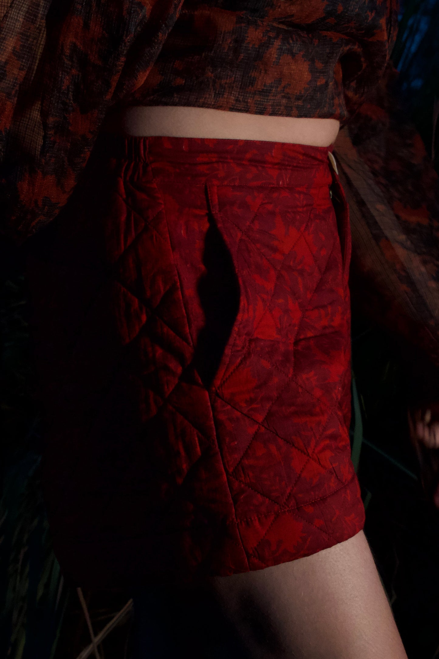 Ember Quilted Shorts