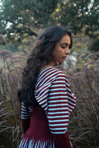 Sunset Pleated Dress