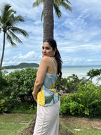 Aria Top in Limoncello Print