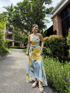 Aaleyah Dress in Limoncello Print