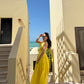 Selvara Dress in Sunshine Yellow