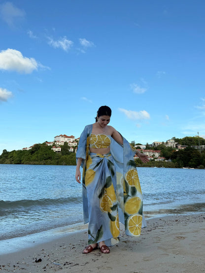 Sabbia Set in Limoncello Print