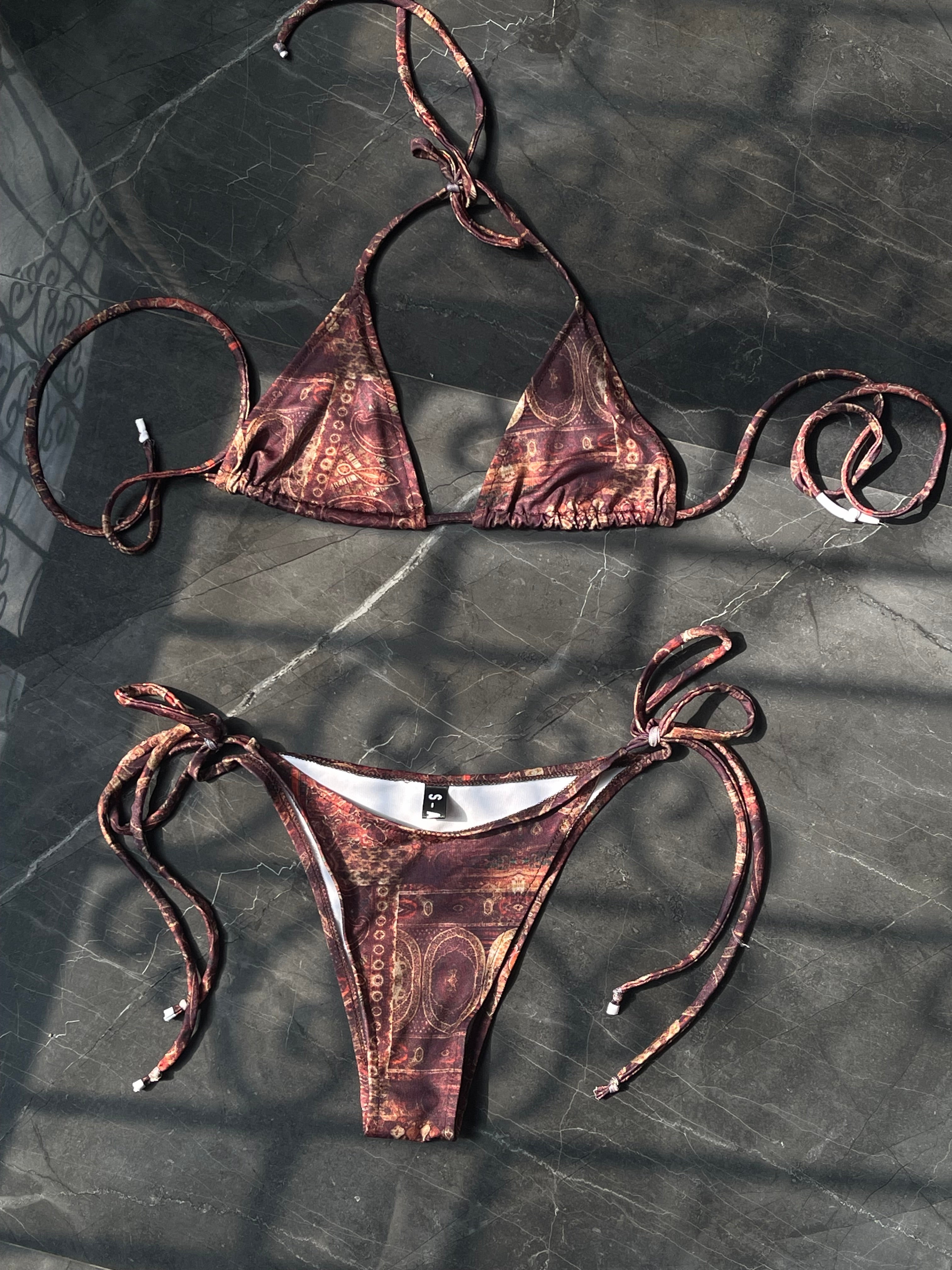 Tie bikini Bottom- Chateau