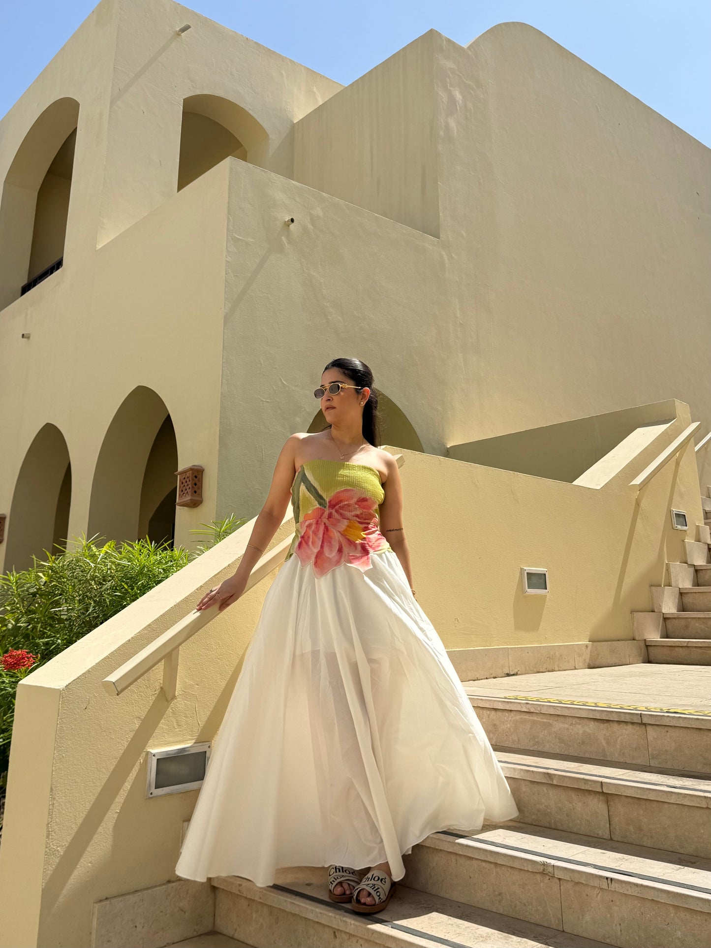 Margot Set in Tuscan Olive Print