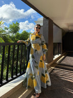 Azzurra Dress in Limoncello Print