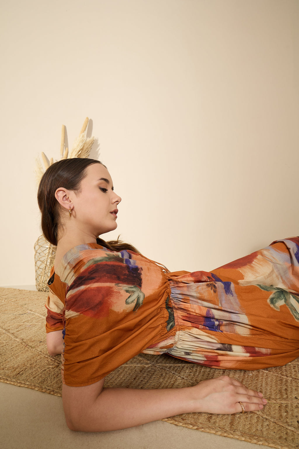 Nirvana Dress in Mystic Lagoon Print