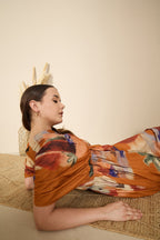 Nirvana Dress in Mystic Lagoon Print