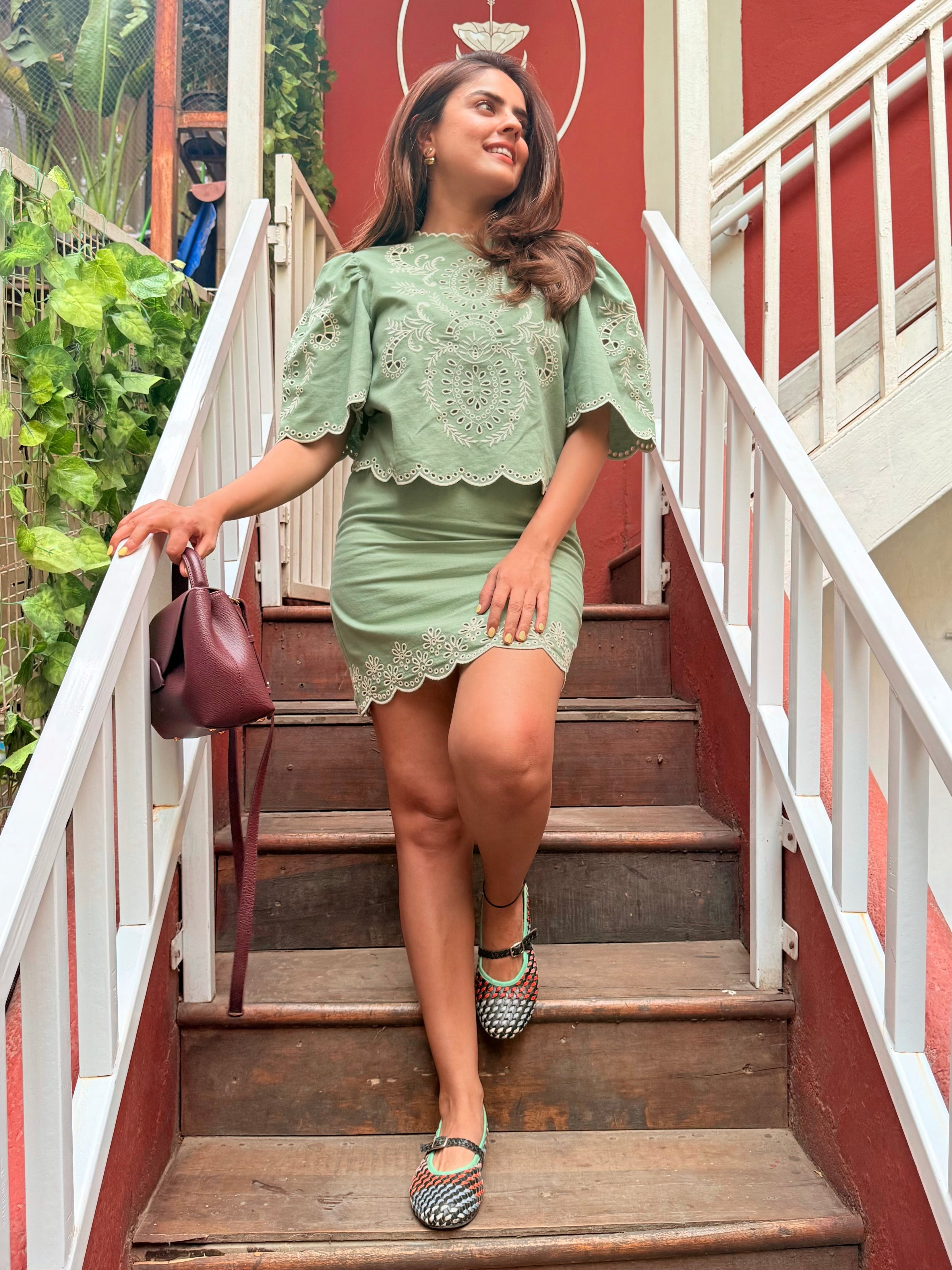 Simran Luthria in Bella Co-ord Set