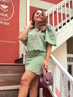 Simran Luthria in Bella Co-ord Set