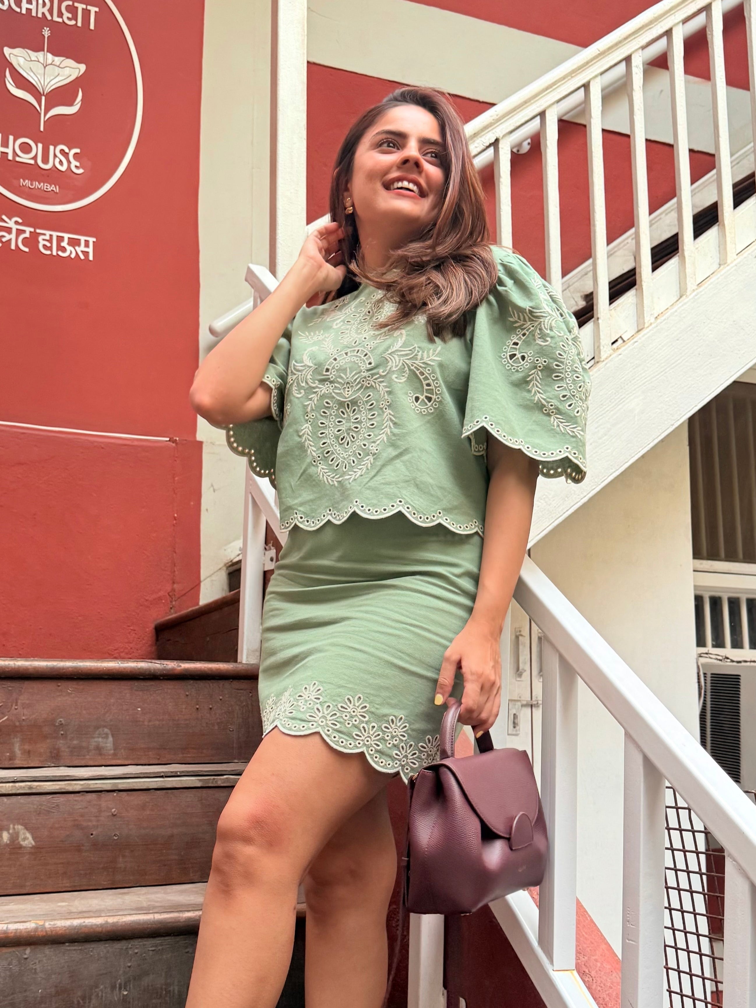 Simran Luthria in Bella Co-ord Set