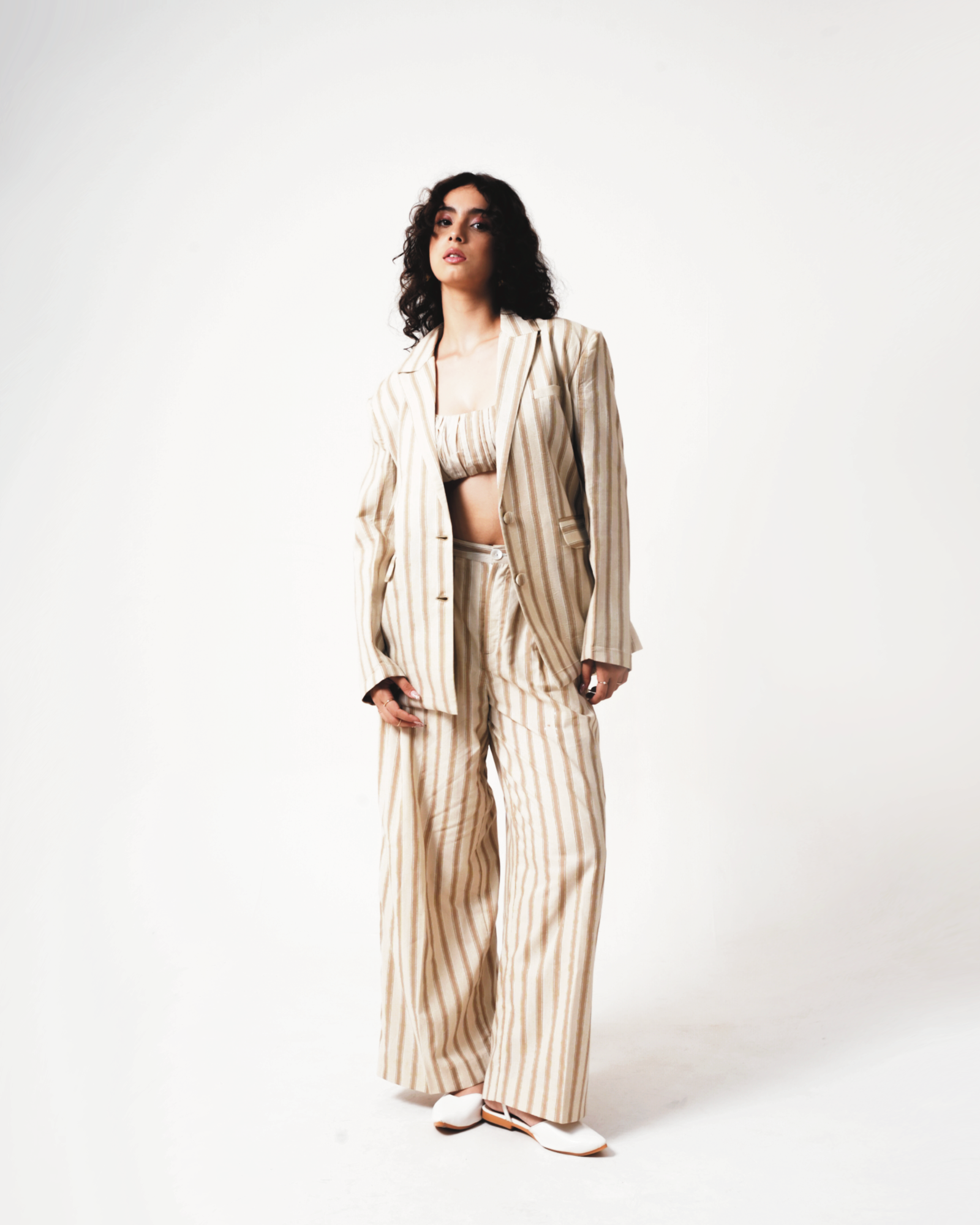 Rekh Double-Buttoned Blazer