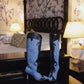 Rodeo Denim Boots Blue