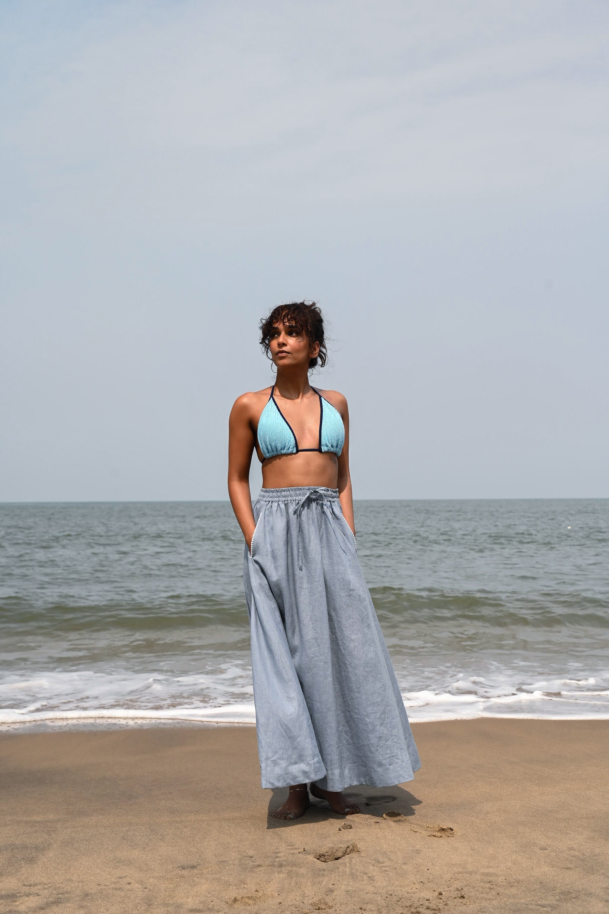 Verve Maxi Skirt - Blue