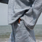 Willow Darted Shorts - Blue