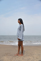 Arlo Long Sleeves Top - Blue