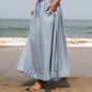 Verve Maxi Skirt - Blue