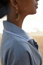 Jade String Shirt - Blue