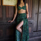 Long Skirt - Emerald Jungle