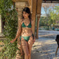 String Bikini Bottom - Emerald Jungle