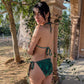 String Bikini Bottom - Emerald Jungle